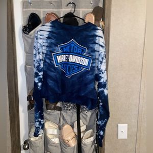 Cropped Harley Davidson T-Shirt